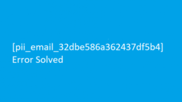 Fix [pii_email_32dbe586a362437df5b4] Error code in Mail